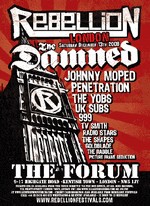 The Damned - Rebellion 2008, The London Forum